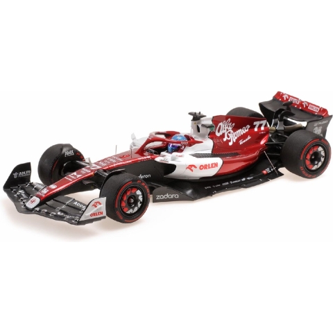 Alfa Romeo F1 Team Orlen C42 #77, Bottas, Bahrain GP 2022 - 1:18 - Minichamps