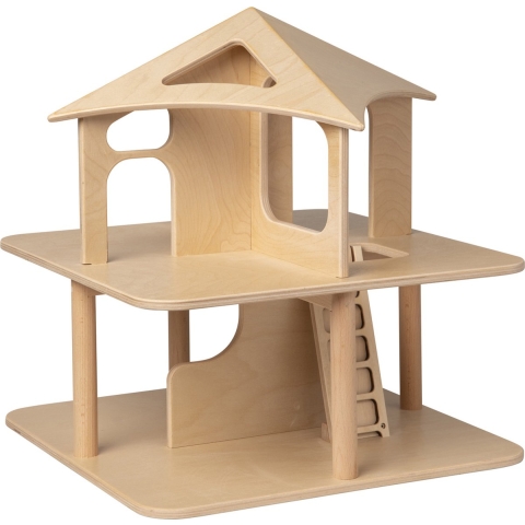 Poppenhuis open naturel (kinderopvangkwaliteit)