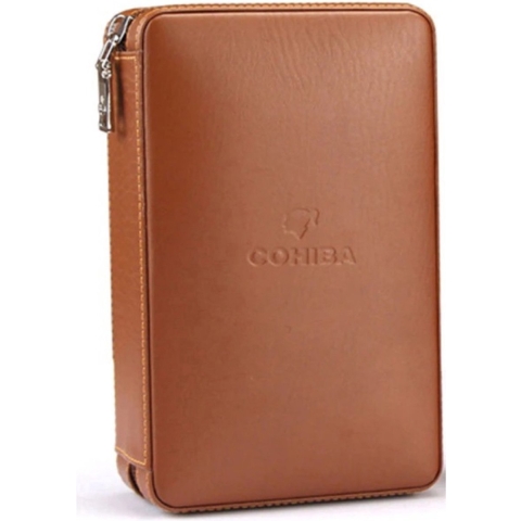 Cohiba Sigarendoos - Luxe Humidor - Sigaren Doosje Hoge Kwaliteit - Bruin