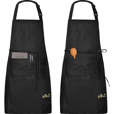 Keukenschort Set – Keuken Textiel Accessiores – Kitchen Apron – Chefs Kleding