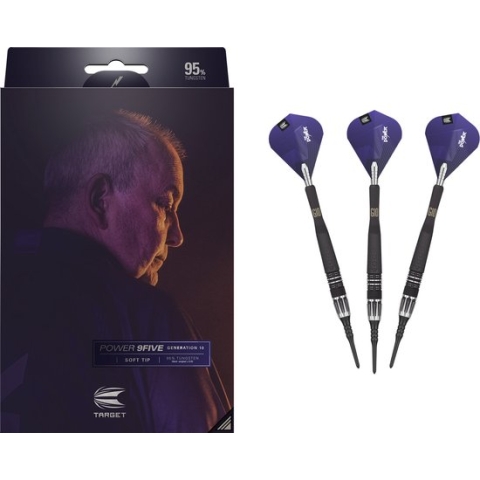 Target Phil Taylor Power G10 95% Soft Tip - Dartpijlen - 20 Gram