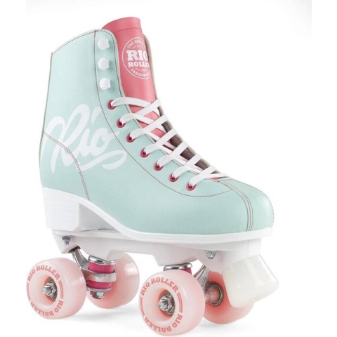 Sfr Rolschaatsen Quad Rio Script Dames Groen Maat 40.5