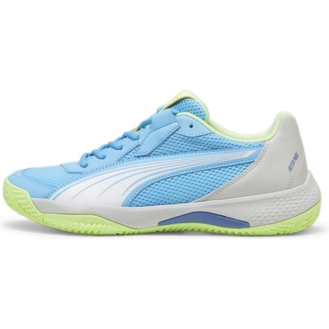 Puma Padelschoen Nova Court Heren Blauw Grijs
