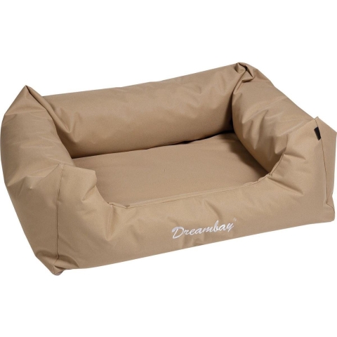 Flamingo Hondenmand Dreambay  - Zand -  80 x 67 x 22 cm
