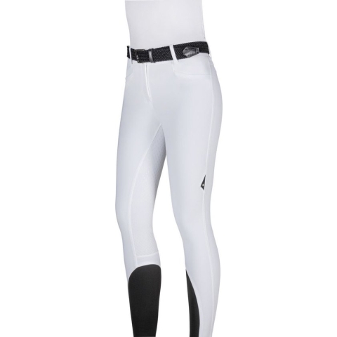 Damesrijbroek Adellek Highwaist FullGrip "Kleur: Wit","Maat: 40"