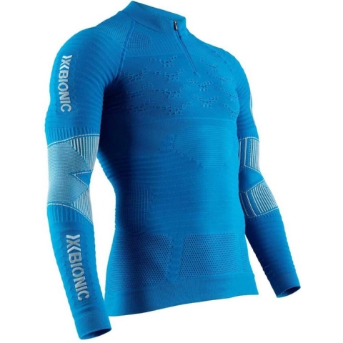 X-bionic Effektor 4.0 Trail Lange Mouwenshirt Blauw M Man