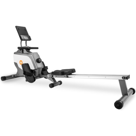 Merax Opvouwbare roeimachine voor thuis - Magnetische Roeitrainers - Inklapbaar Roeiapparaat met Magnetisch Spansysteem, LED-monitor, 4KG Vliegwiel en 8 Weerstandsniveaus