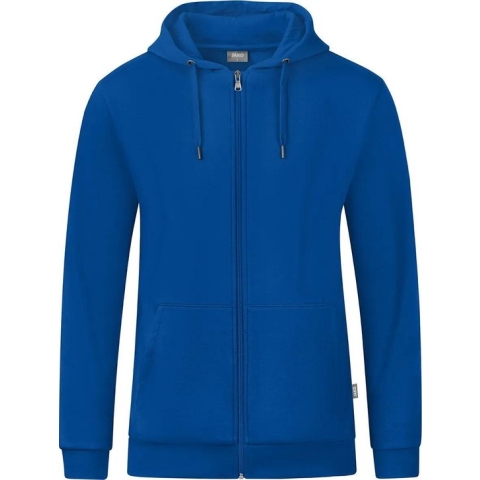 Jako Organic Jas Met Kap Heren - Royal | Maat: 5XL