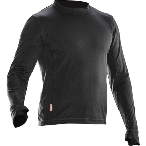Jobman 5541 Underwear Sweater Roundneck 65554159 - Zwart - XXL
