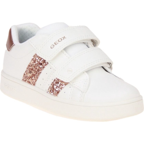 Geox Eclyper Wit-Rosé Sneaker
