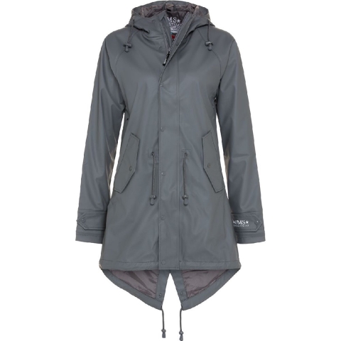 BMS Hafencity Coat -Softskin Grey-48