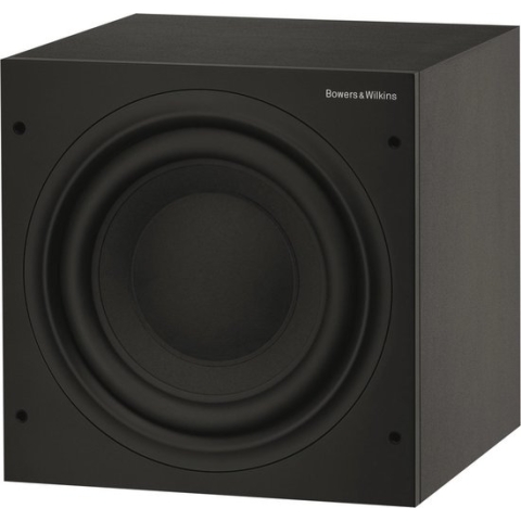 Bowers & Wilkins ASW608 - Compacte Hifi Actieve Subwoofer voor Muziek en Film - Mat Zwart (per stuk)