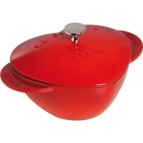 Staub Hartvormige cocotte - kers 1,75 l | Potten&Pannen | Keuken&Koken - Keukengerei | 1100006