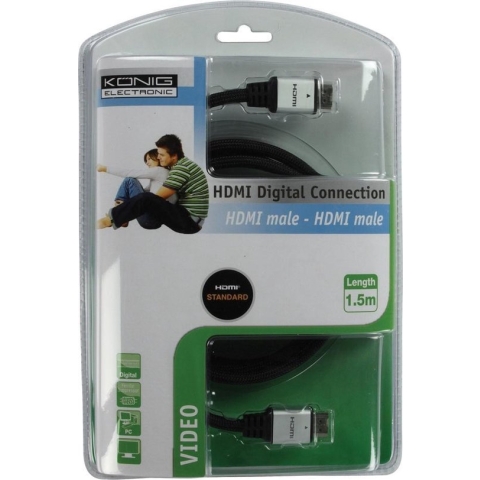 Konig - High Speed HDMI kabel - 1.5 meter