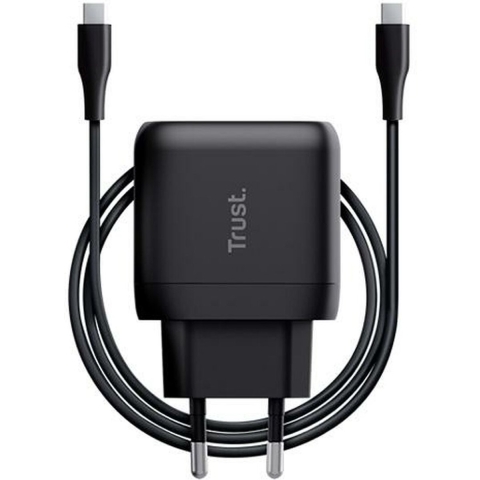 Trust Maxo 45W USB-C Charger - Zwart | Opladers | Telefonie&Tablet - Batterijen&Laders | 8713439248166