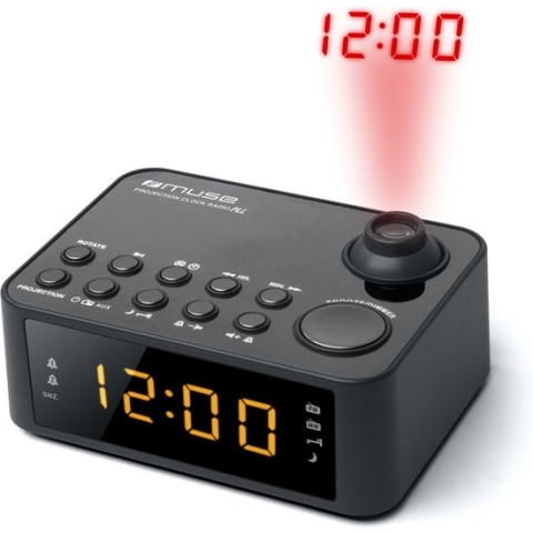 Muse M-178P - Digitale wekkerradio met projectie