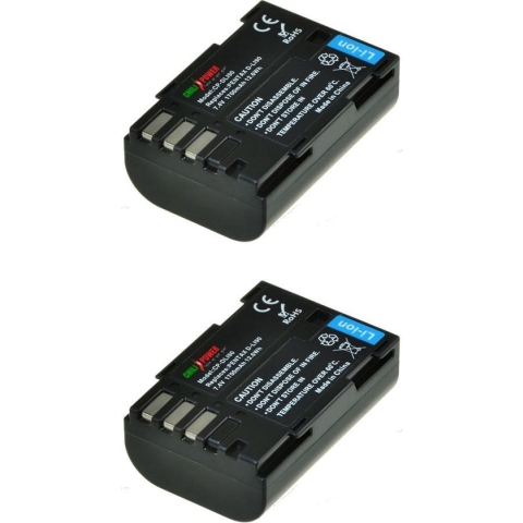 ChiliPower D-Li90 accu voor Pentax - 1700mAh - 2-Pack