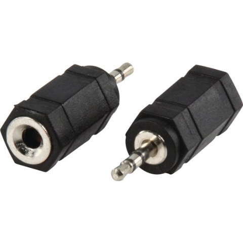 Valueline 2,5mm Jack (m) - 3,5mm Jack (v) adapter