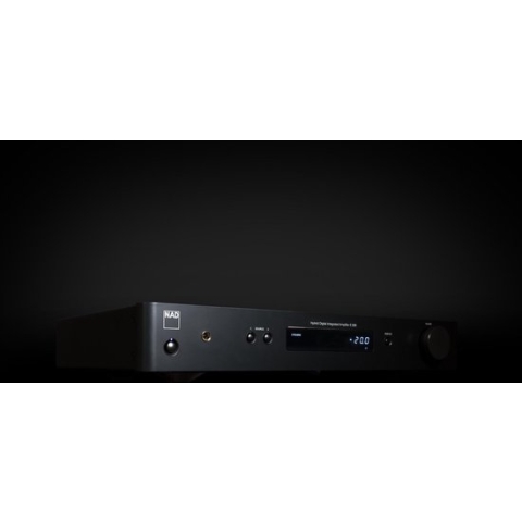 NAD C 338 Hybrid Digitale versterker met Bluetooth en Chromecast - 2x 50W - Zwart