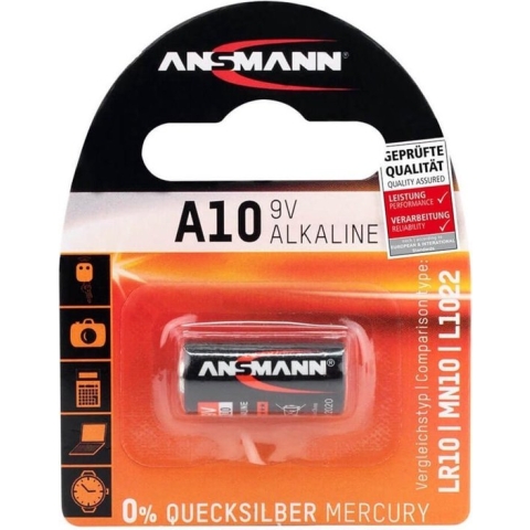 Ansmann 9V A10 LR10 Batterij - 1 stuk