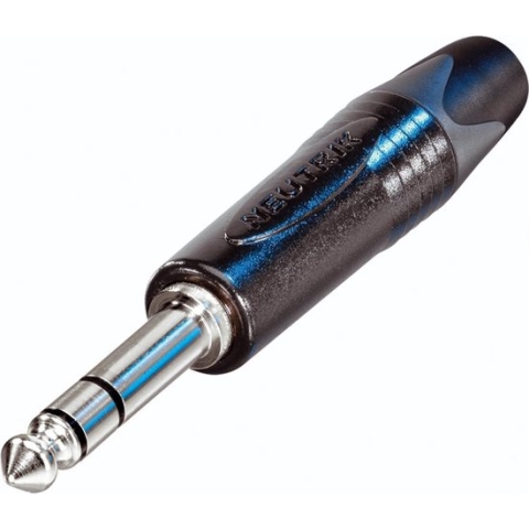 Neutrik NP3X-BAG 6,35mm Jack (m) connector - metaal - 3-polig / stereo