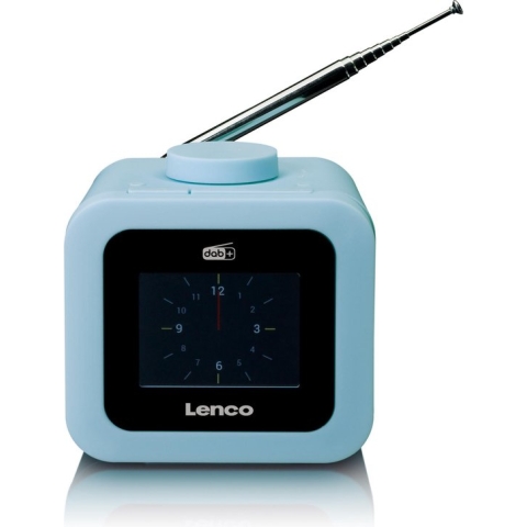 Lenco CR-620BU - Wekkerradio met DAB - Alarmfunctie - Blauw