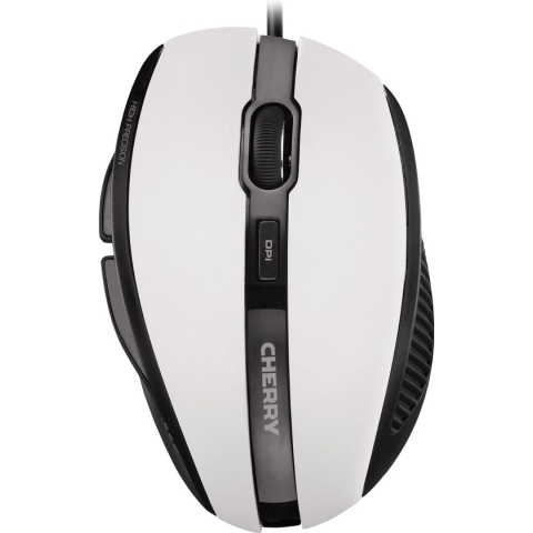 Cherry MC 3000 USB Optisch 1000DPI Grijs, Wit Rechtshandig