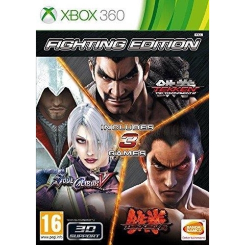 Fighting Edition: Tekken 6 + Tekken Tag Tournament 2 + Soul Calibur V (Xbox 360)