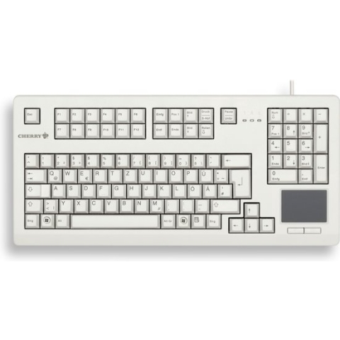 CHERRY TouchBoard G80-11900 toetsenbord USB QWERTY Engels Grijs