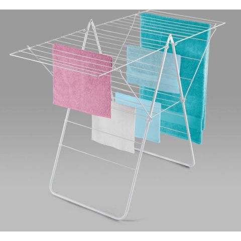 Tomado Metaltex – Rotterdam droogrek – 25m drooglengte – wit - 3 jaar garantie