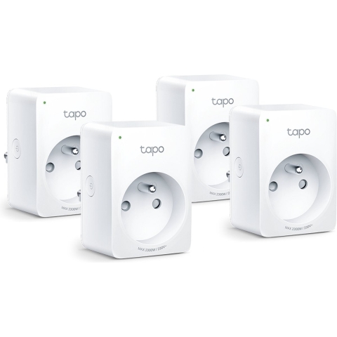 TP-Link Tapo P110 Mini Smart Wi-Fi Plug (4-Pack) | elektronica en media | Smart Home - Slimme Stekkers | 4895252503777