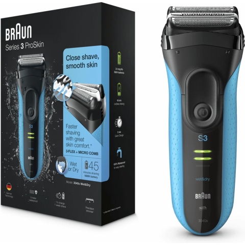 Braun Scheerapparaat 3040S Wet&Dry | Scheerapparaten | Verzorging&Beauty - Scheren&Ontharen | 113010