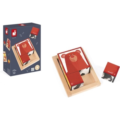 Zigolos - blokken bosdieren