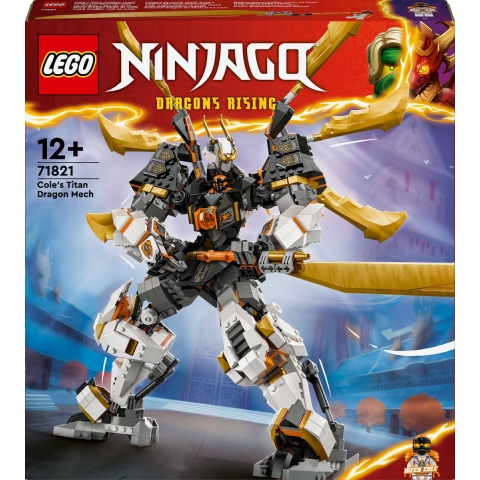 Cole's reusachtige drakenmecha