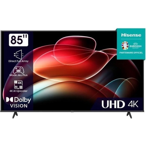 Hisense 4K Smart XXL LED TV 85A6K 85"