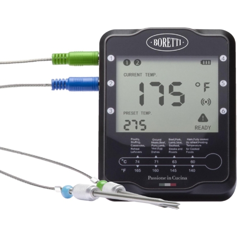 Boretti BBQ Thermometer met 2 sondes