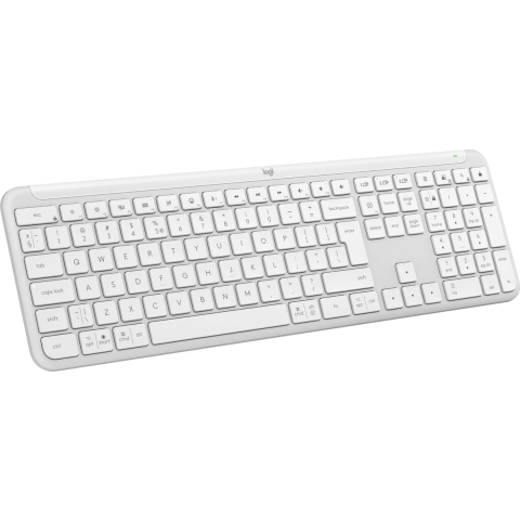 Logitech Signature Slim K950 Draadloos Toetsenbord Qwerty Wit