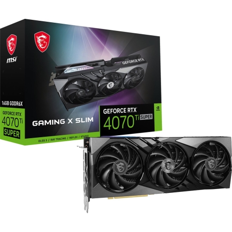 MSI GeForce RTX 4070 Ti SUPER GAMING X SLIM 16GB
