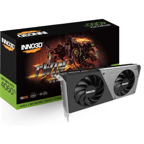INNO3D GeForce RTX 4060 Ti TWIN X2 16GB