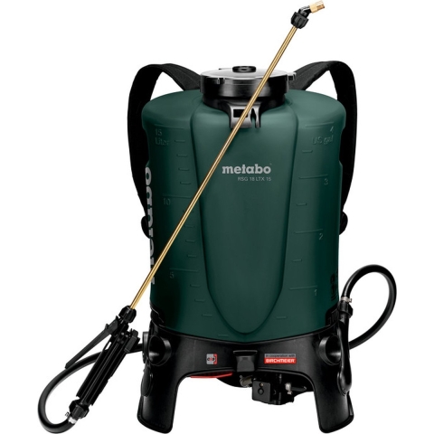 Metabo Accu-Rugsproeier RSG18 LTX 15 | Tuingereedschap | Outdoor&Vrije tijd - Tuin&Terras | 4061792198067