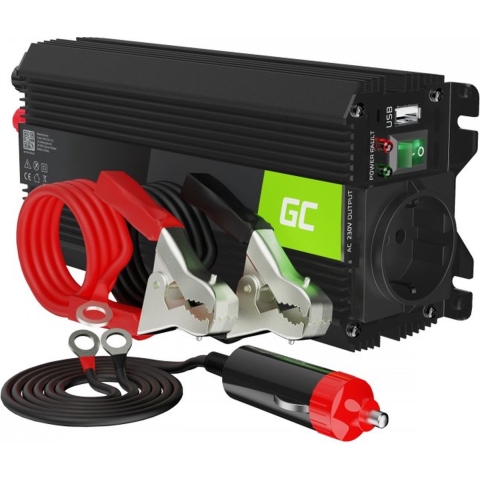Spanningsomvormer Inverter PRO 24V naar 230V 500W / 1000W Gemodificeerde sinusgolf