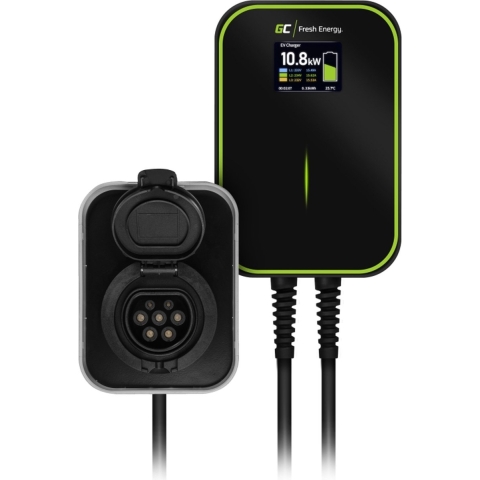 Wallbox GC EV PowerBox 22kW oplader met Type 2 stopcontact voor het opladen van elektrische auto's en Plug-In hybrides