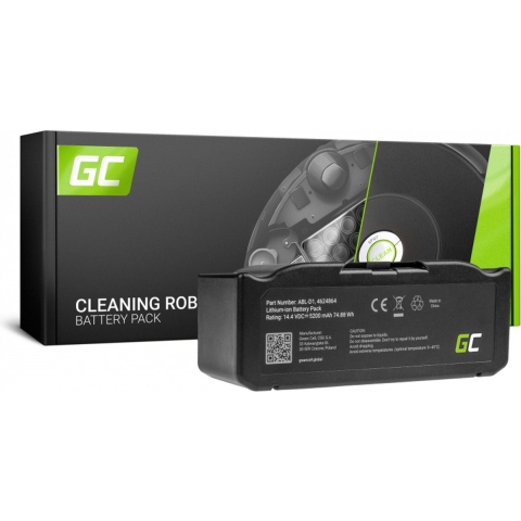 Batterij (5,2 Ah 14,4 V) ABL-D1, 4624864 voor iRobot Roomba e5, e6, i3, i3 +, i7, i7 +, i8, i8 +