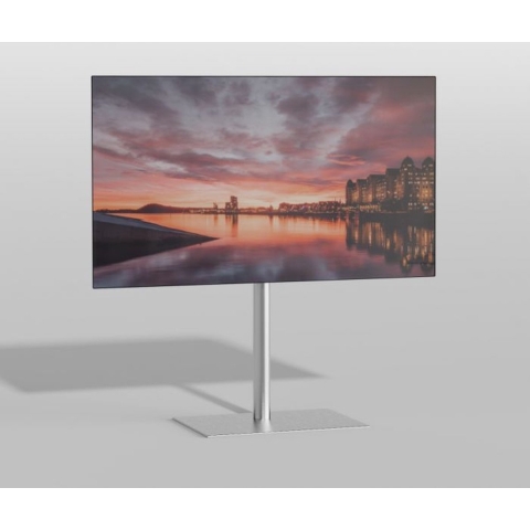 Tv Standaard Square 100 - Vesa 200X200 Rvs