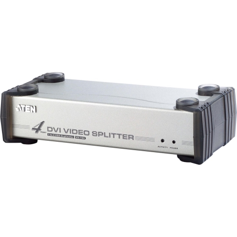Aten 4-Poorts Dvi Met Audio Splitter