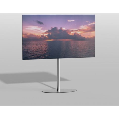 Tv Standaard Ellips 120 - Vesa 400X200 Rvs