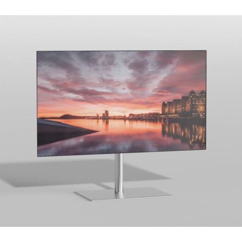 Tv Standaard Square 60 - Vesa 400X200 Rvs