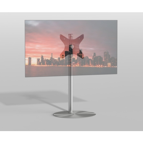 Tv Standaard Sphere 100 - Vesa 300X300 Rvs