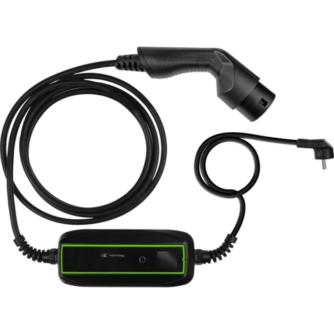 EV PowerCable 3.6kW Stopcontact - Type 2 mobiele oplader voor het opladen van elektrische auto's en plug-in hybrides