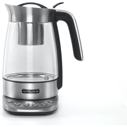 Muse MS-320T fraai vormgegeven waterkoker met temperatuurregeling